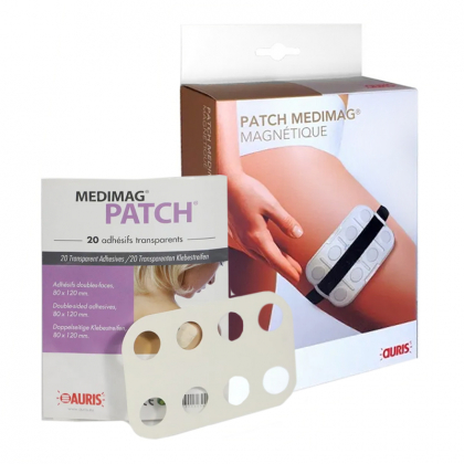 Pack patch Medimag et adhésifs - Multi zones - 8 aimants Ø15mm