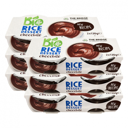 Dessert de riz et cacao bio - 12x130g