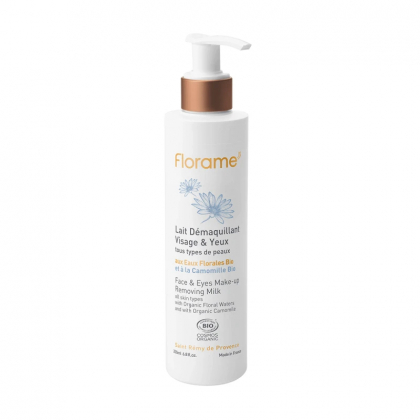 Lait démaquillant visage et yeux - 200ml