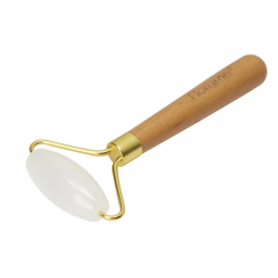 Roller de massage pour le visage en quartz blanc