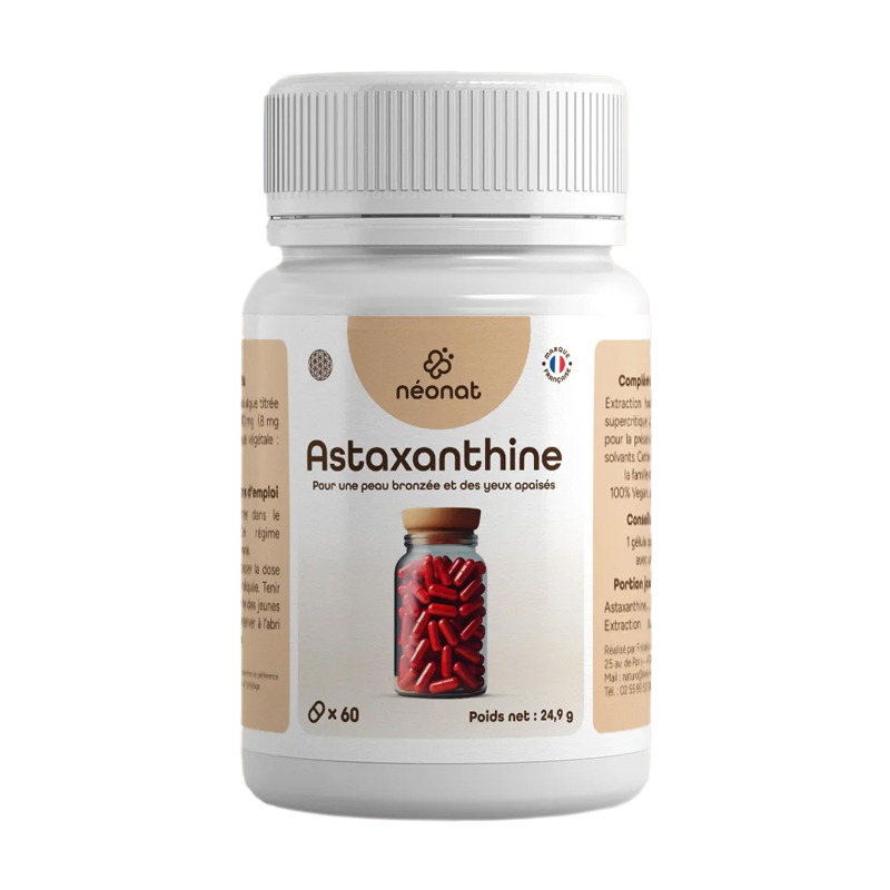 Astaxanthine - 60 gélules végétales