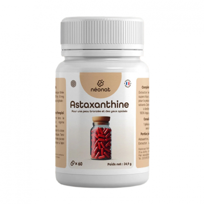 Astaxanthine - 60 gélules végétales