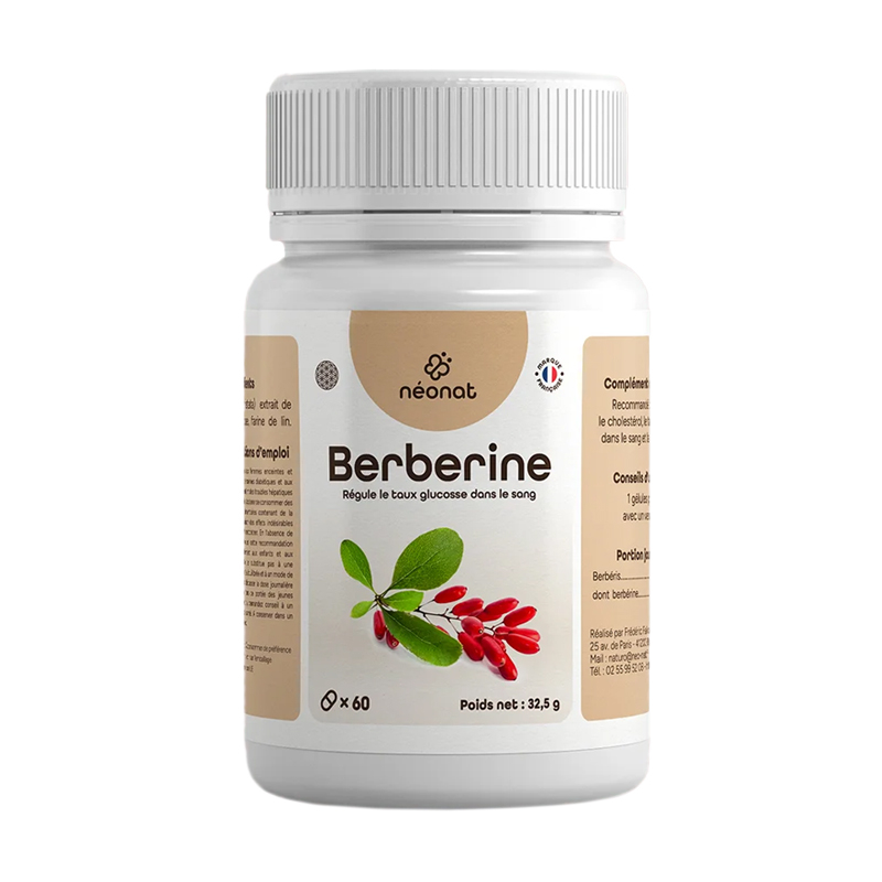 Berbérine - 60 gélules végétales