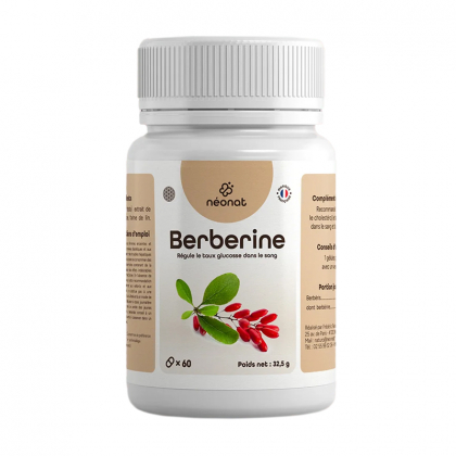 Berbérine - 60 gélules végétales