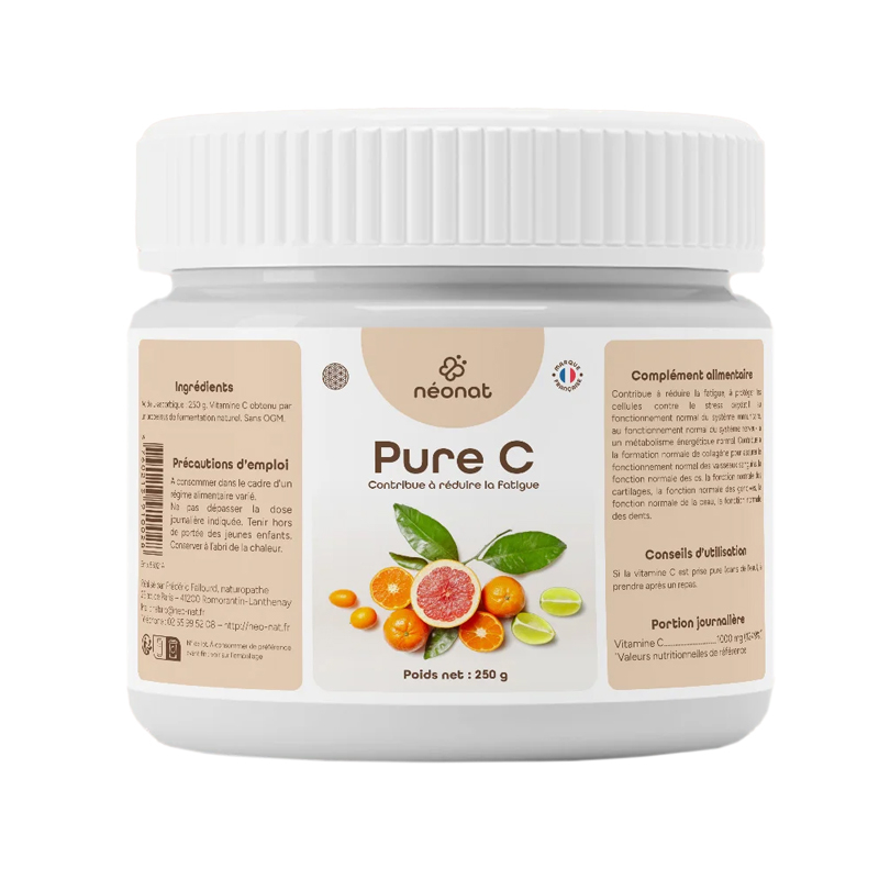Pure C - Vitamine C naturelle en poudre - 250g