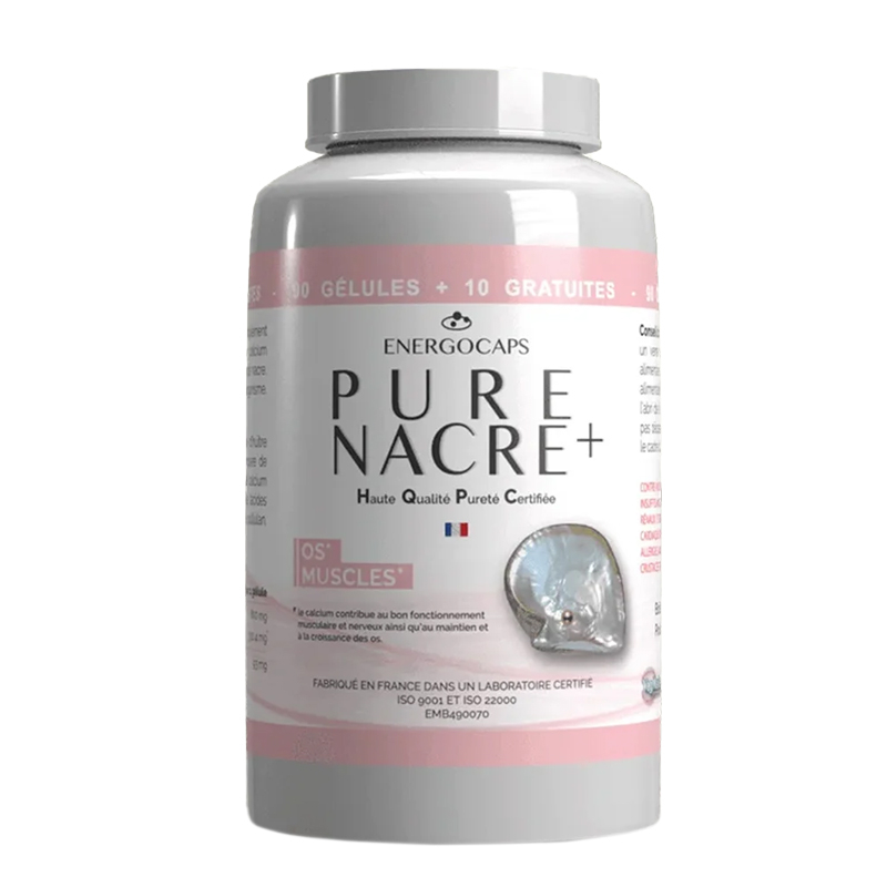 Pure Nacre - Capital osseux - 90 gélules + 10 gélules offertes