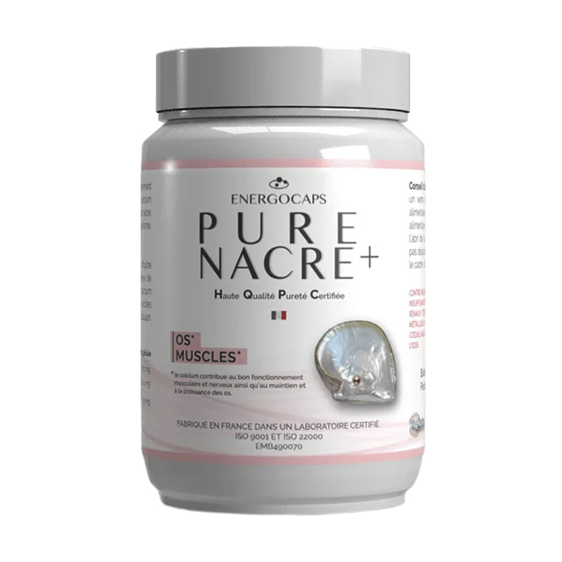 Pure nacre - Nacre d'huitre pinctada maxima - 30 gélules