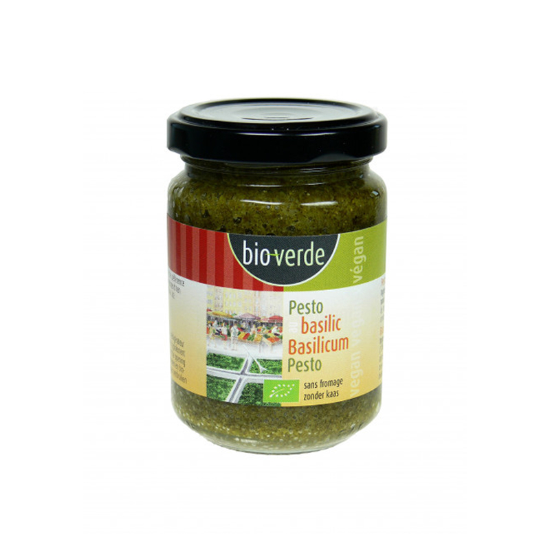 Pesto bio au basilic - 125ml