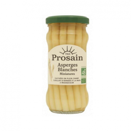 Asperges blanches bio miniature - 110g