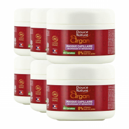 Masque capillaire nourrissant réparateur à l’Argan - Lot de 6x200ml