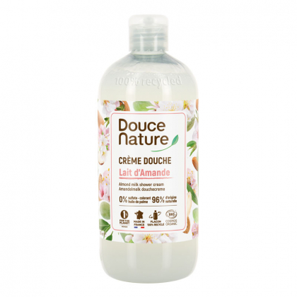 Gel douche bio au lait d'amande - 500ml