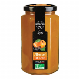 Confiture d'abricots bio 100% fruits - 300g