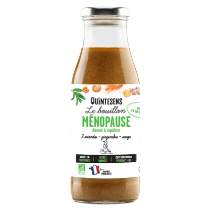 Bouillon de viande bio - Ménopause - 240ml