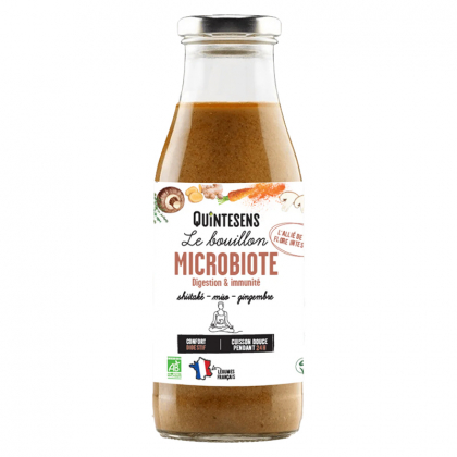 Bouillon végétal bio - Microbiote - 240ml