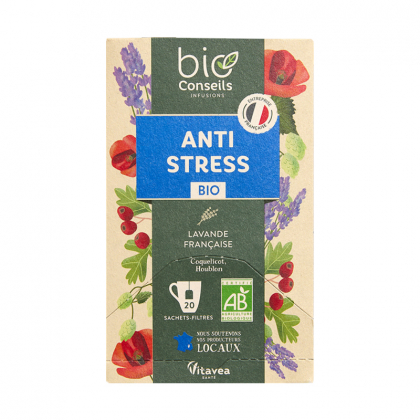 Infusion bio - Anti-stress - Boite de 20 sachets