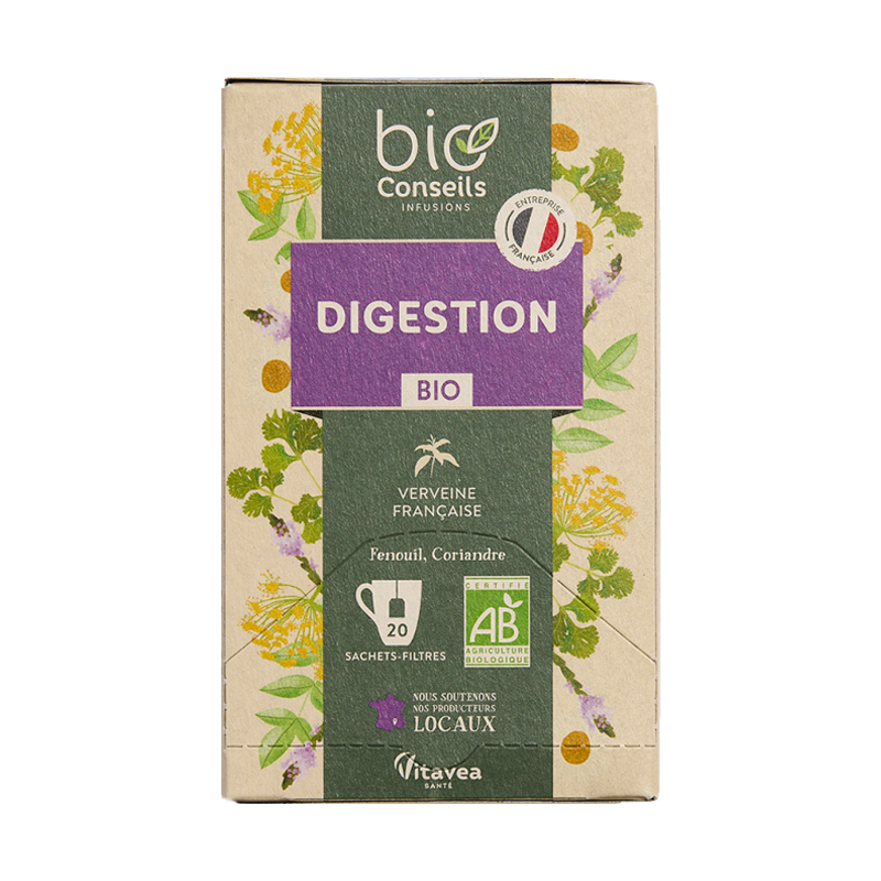 Infusion bio - Digestion - Boite de 20 sachets