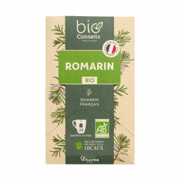 Infusion bio - Romarin de France - Boite de 20 sachets