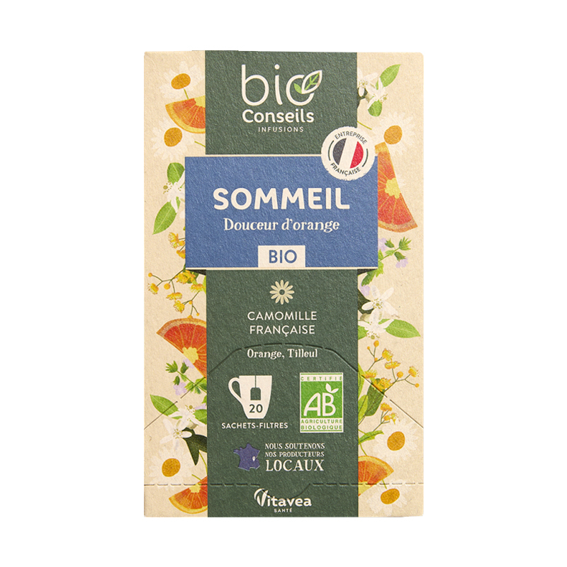 Infusion bio - Sommeil - Boite de 20 sachets