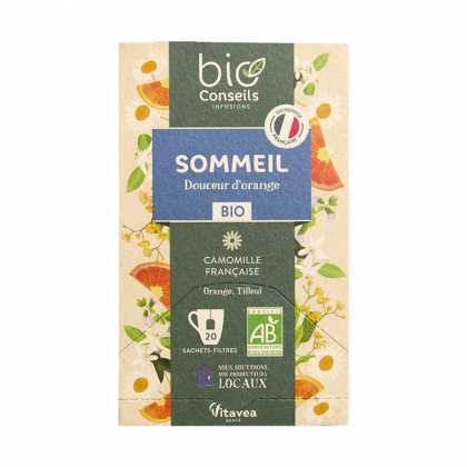 Infusion bio - Sommeil - Boite de 20 sachets