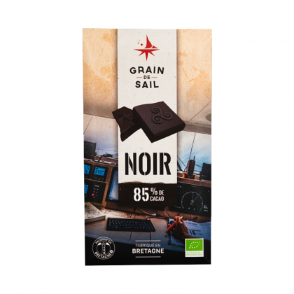 Chocolat noir bio - 85% de cacao - 100g