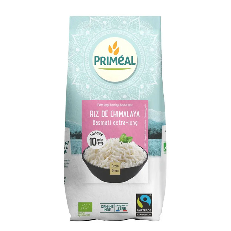 Riz de l'Himalaya bio Basmati extra long - 400g