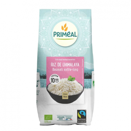 Riz de l'Himalaya bio Basmati extra long - 400g