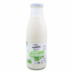 Lait de chèvre bio stérilisé entier - 75cl