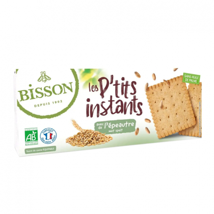 Biscuits bio à l'épeautre Les p'tits instants - 150g