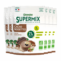 Super mix cacao noisette bio - Lot de 6x350g