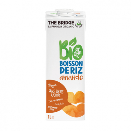 Boisson de riz et amande bio - 1L