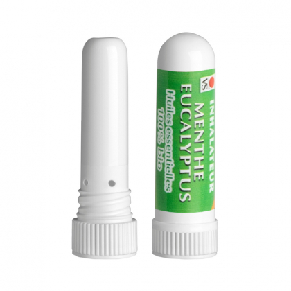 Inhalateur - Menthe eucalyptus bio - Stick de 1ml