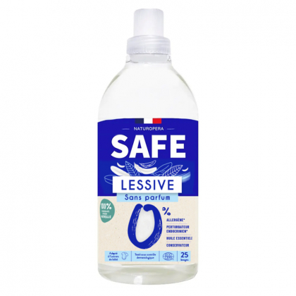 Lessive liquide - Sans parfum - 1L Lessive liquide - Sans parfum - 1L