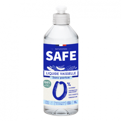 Liquide vaisselle - Sans parfum - 1L Liquide vaisselle - Sans parfum - 1L