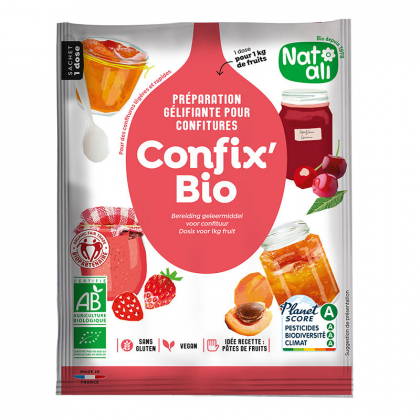 Confix'bio préparation pour confiture - Sachet de 120g