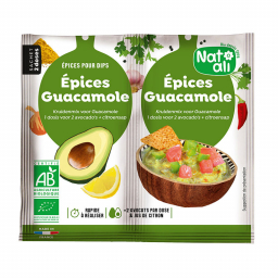 Mélange d'épices pour guacamole bio - Lot de 2 sachets de 6g