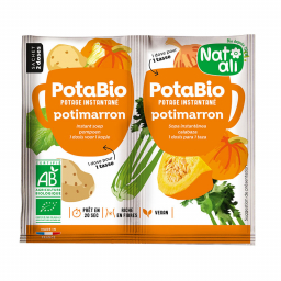 Potage instantané bio Potabio - Potimarron - 2x8.5g