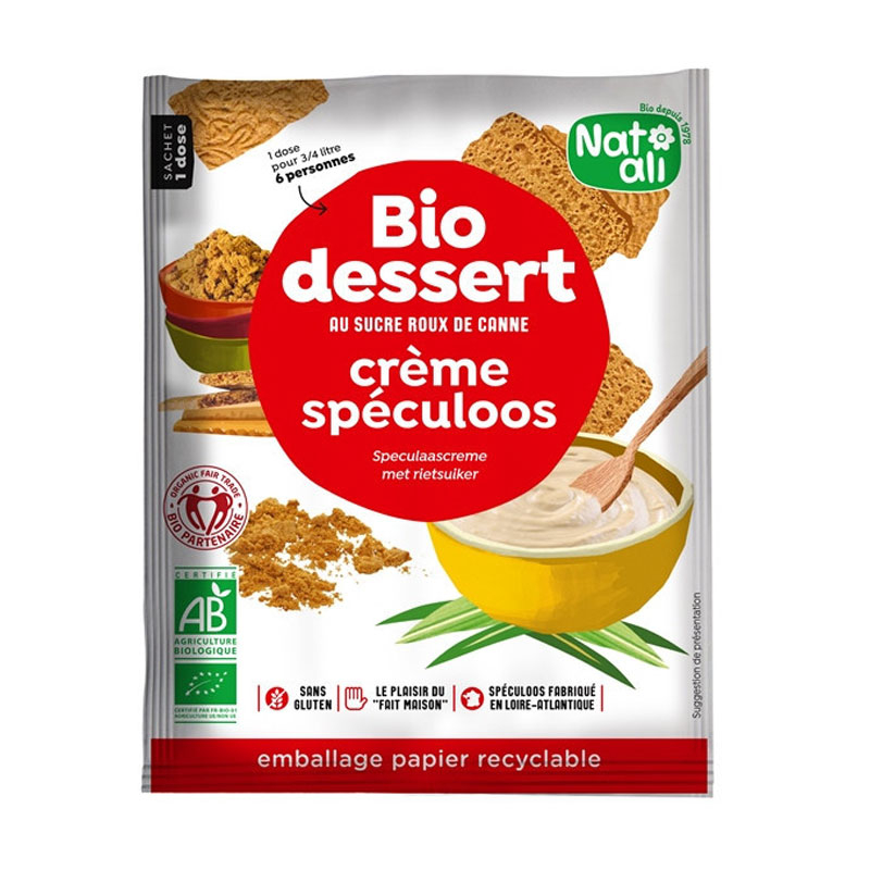 Préparation pour crème au spéculoos bio - 60g