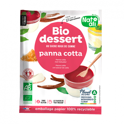 Préparation pour panna cotta bio - 45g