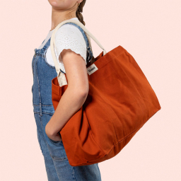 Sac cabas en fibres 100% bio - Potimarron