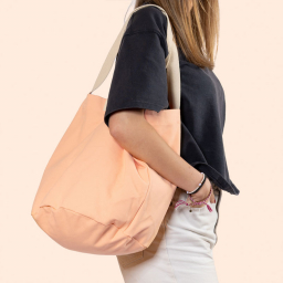 Sac cabas en fibres 100% bio - City orange pêche