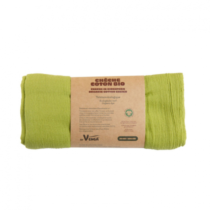 Chèche en coton bio - Anis - 200x70cm