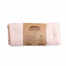 Chèche en coton bio - Rose nude - 200x70cm