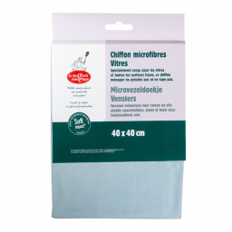 Chiffon microfibres pour les vitres - 40x40cm