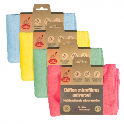 Chiffon microfibres universel multi-usages - 38x38cm