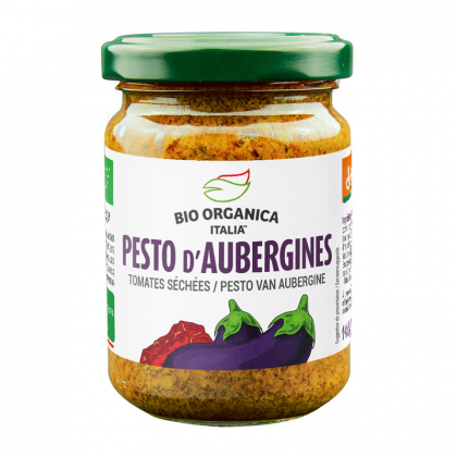 Pesto d'aubergine bio - 140g