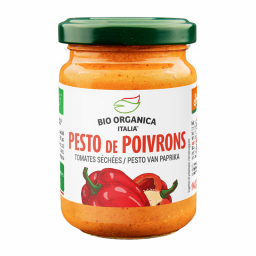 Pesto de poivron bio - 140g