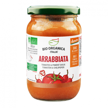 Sauce arrabbiata Demeter - 345g