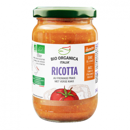 Sauce tomate et ricotta Demeter - 350g
