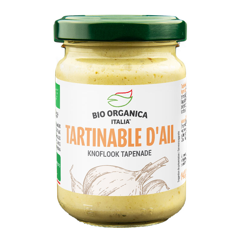 Tartinable d'ail bio - 140g