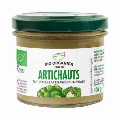 Tartinable d'artichauts bio - 100g